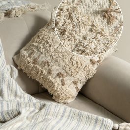 Boho Textured Cotton Cushion Covers – Set of 5
